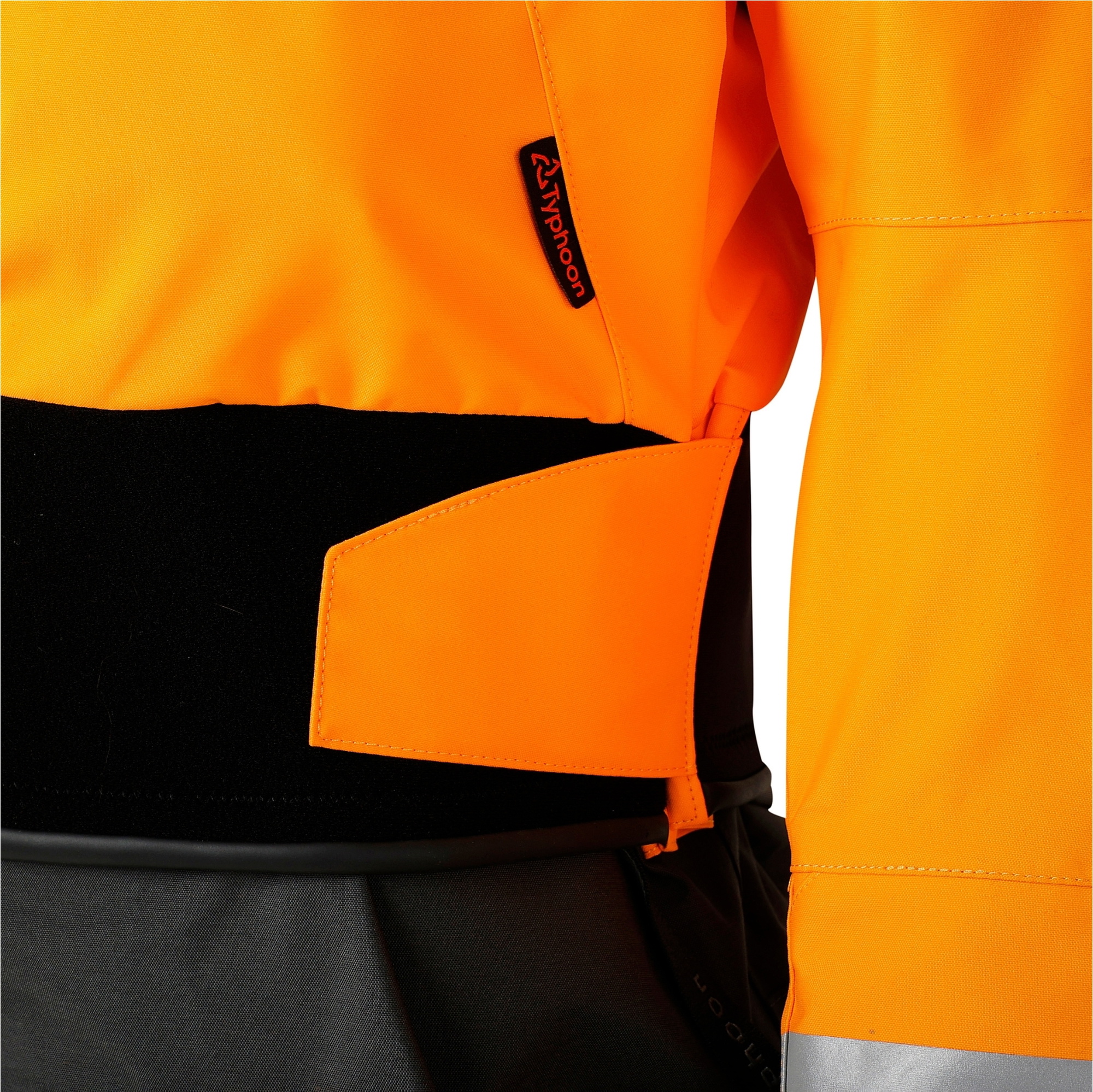 2026 Typhoon Mens Sea Kayak Hinge Entry Drysuit 100200-0016 - Tangerine / Grey